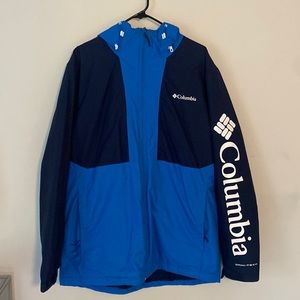 Columbia men’s waterproof insulted winter jacket size L
